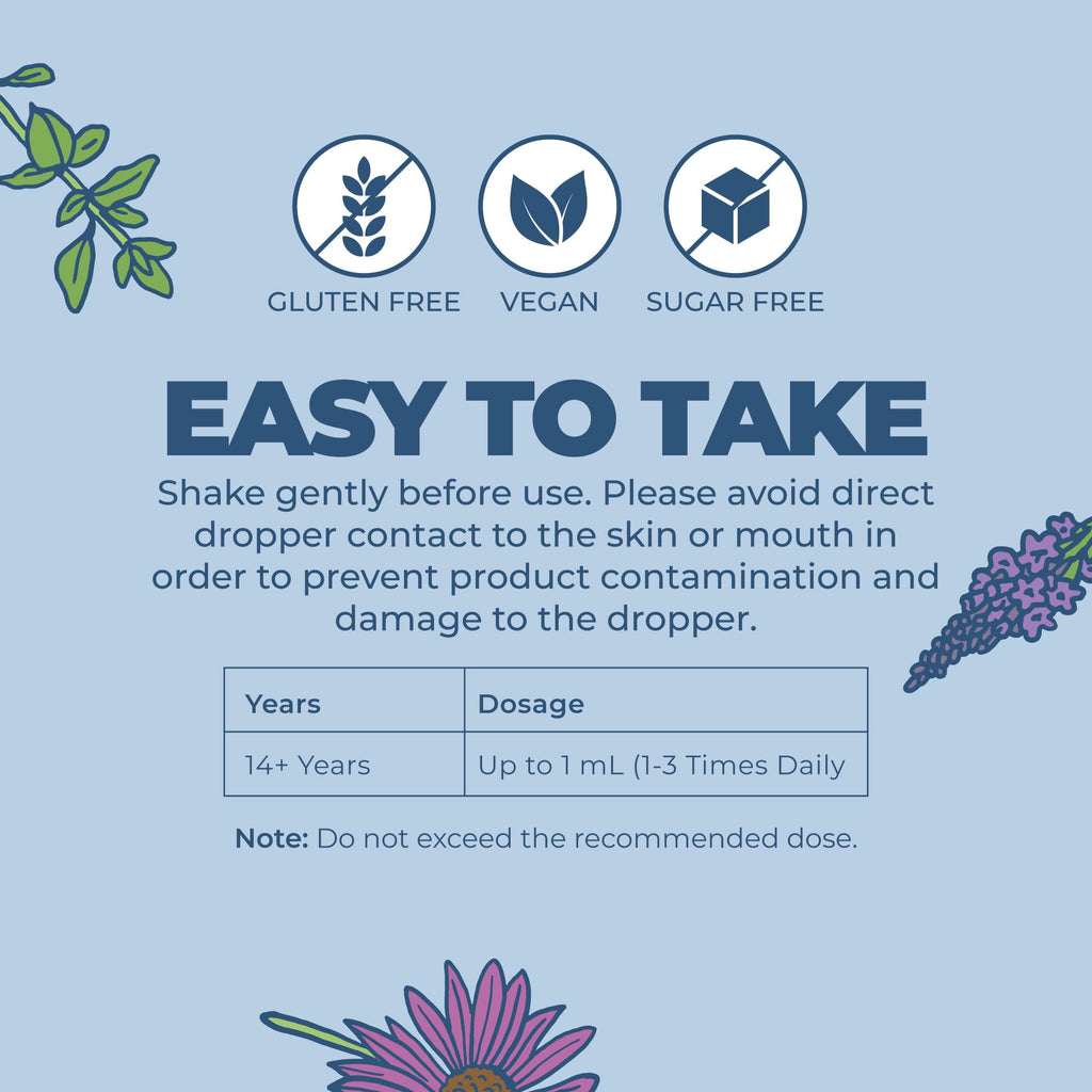 MARYRUTH'S Lymphatic Support Liquid Drops USDA Organic | Herbal Blend with Echinacea & Elderberry | Blue Vervain