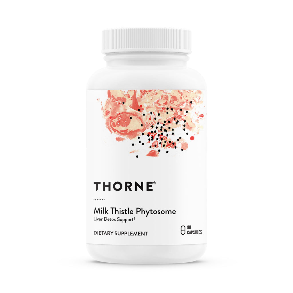 THORNE - Milk Thistle Phytosome (Formerly Siliphos) - Botanical Extract Complex for Antioxidant and Liver Support* - Third-Party Certified