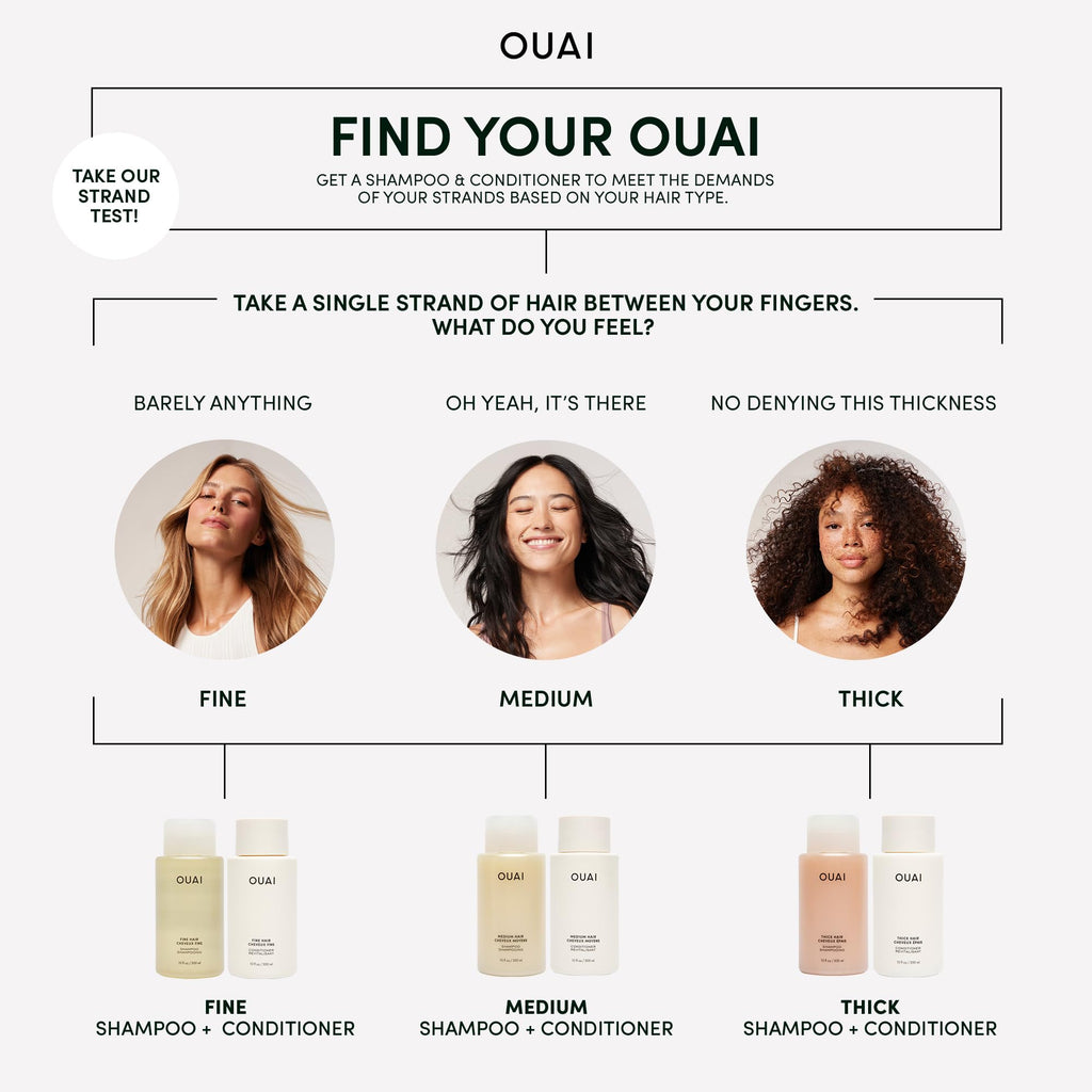 OUAI Fine to Medium Hair Treatment Masque - Hydrating Hair Mask to Help Repair Strands & Increase Shine - With Shea Butter, Keratin and Panthenol - Paraben, Phthalate & Sulfate Free (8 Fl Oz) OUAI Au supplements