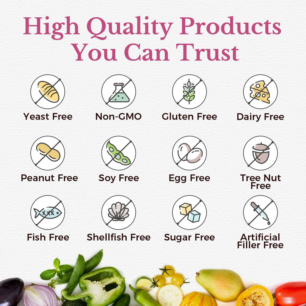 Vitalitown Probiotics for Women 120 Billion CFUs, 30 Strains, with Prebiotics & Digestive Enzymes & Cranberry, Gut & Vaginal Health, Vegan 30
