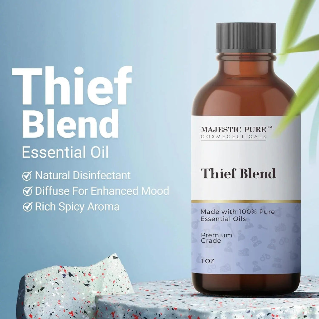 Majestic Pure Thieves Essential Oil Blend | 100% Pure Premium Oil for Uplifting Mood, DIY Products MAJESTIC PURE Au supplements