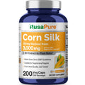 NusaPure Corn Silk Extract 3,000 mg per Caps - 200 Veggie Caps (100% Vegetarian, Non-GMO, Extract 20:1, Vegan) NusaPure Au supplements