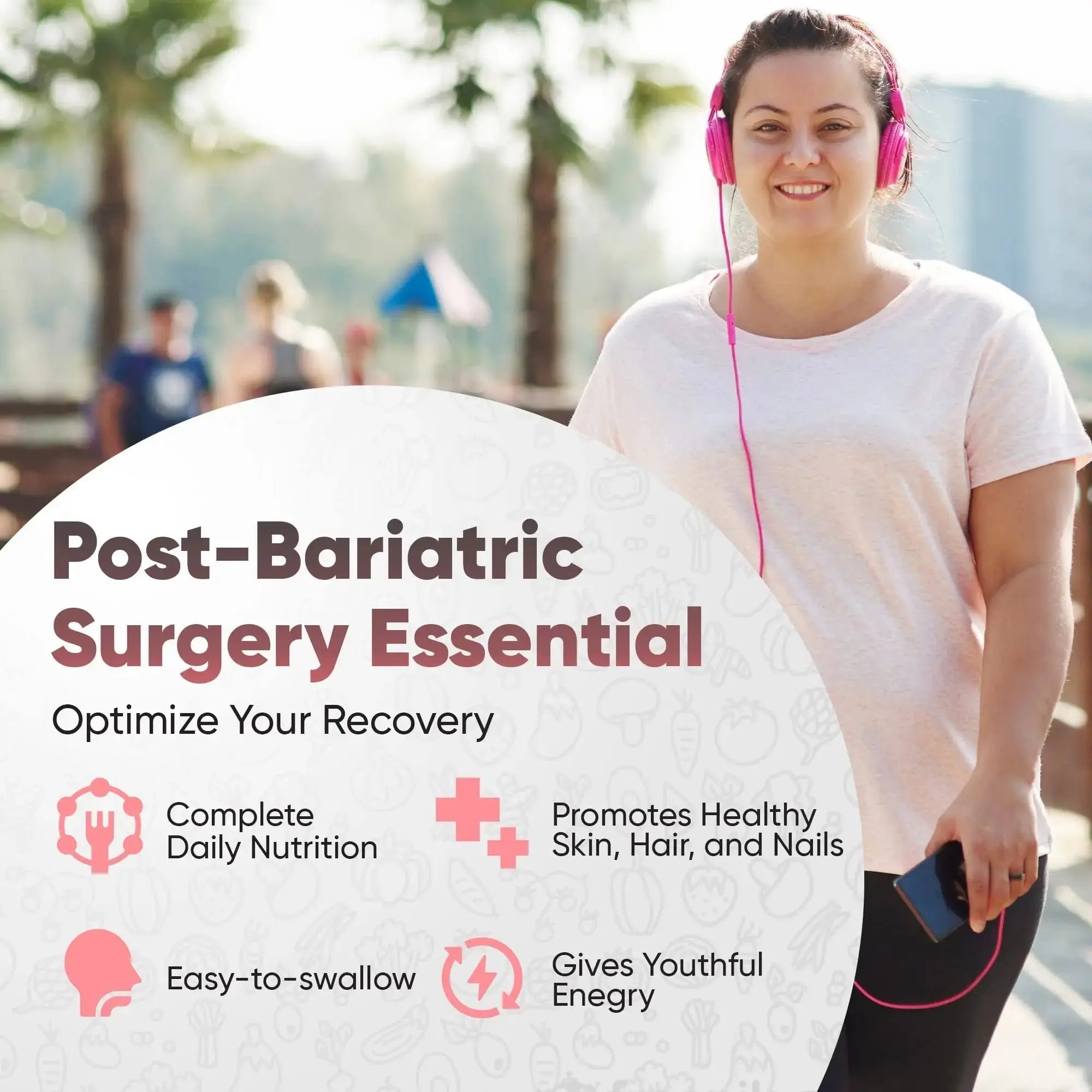 Bariatric Multivitamin with Iron - Easy-to-Swallow Capsule for Post Bariatric Surgery - Post Sleeve and Post Bypass Kaitamin Au supplements