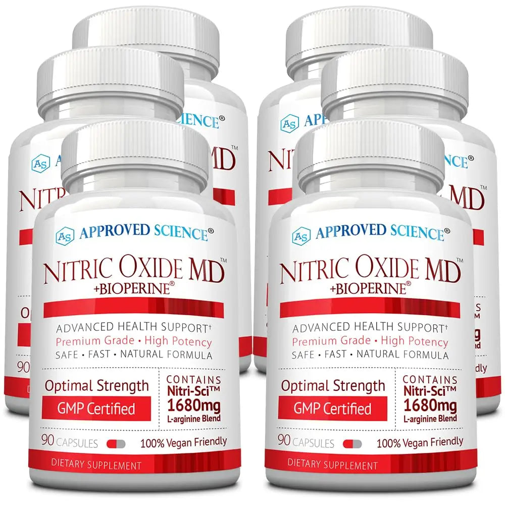 Approved Science Nitric Oxide MD - Muscle Development, Lean Body Mass, Improve Oxygen Approved Science Au supplements