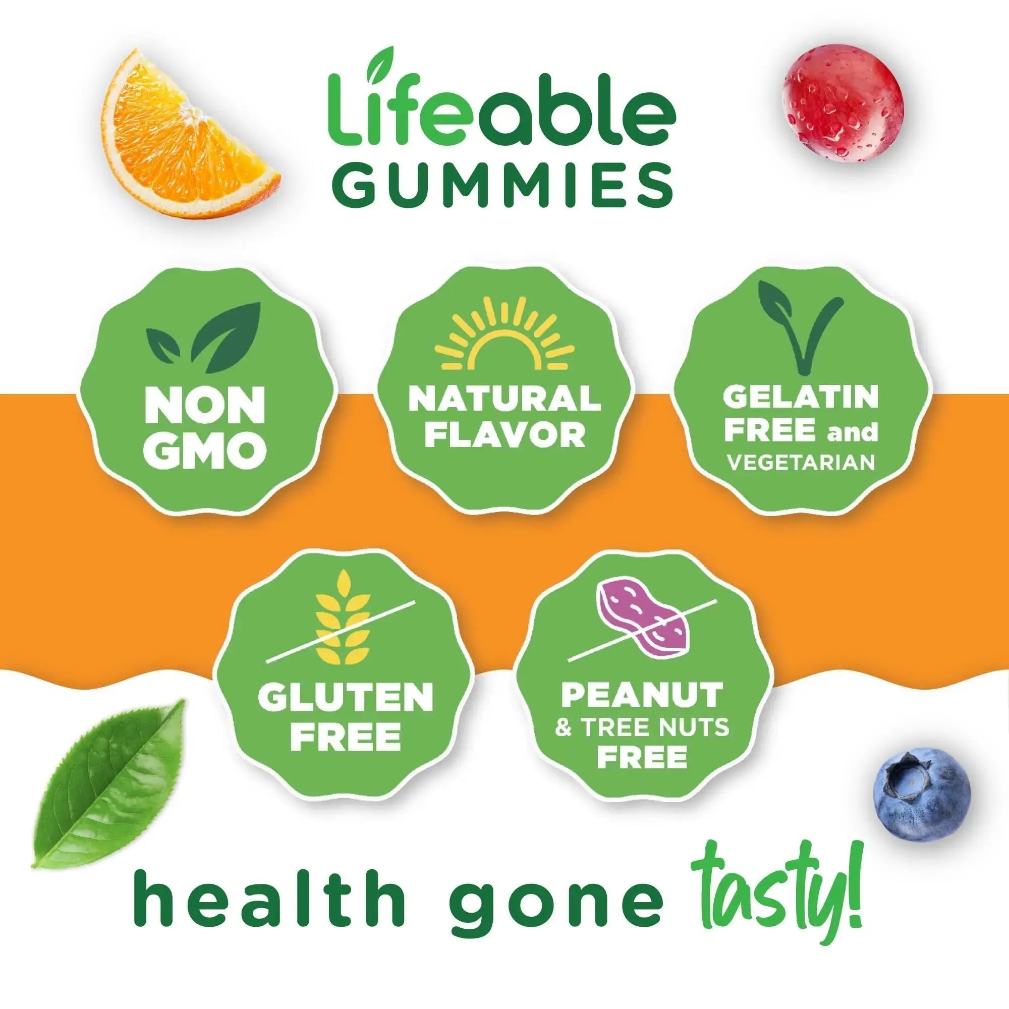 Lifeable Womens Multivitamin Gummy | with Vitamin A, C, D, E, Niacin, B6, Folate, B12, Biotin, Pantothenic Acid, Iodine, Zinc | Lifeable Au supplements