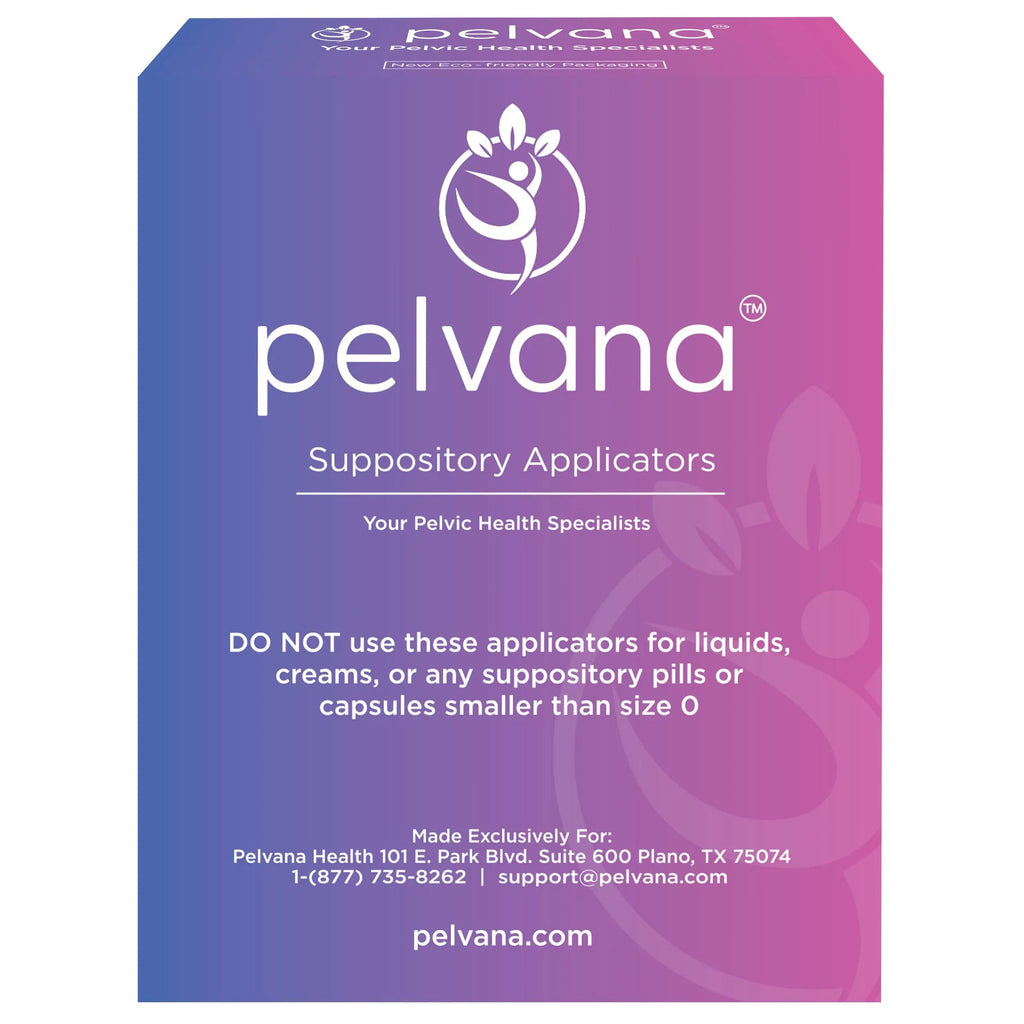 Pelvana Suppository Applicators for Women - (30 Pack) - Fits Size 0 and 00 Capsules - Often Used Pelvana Au supplements