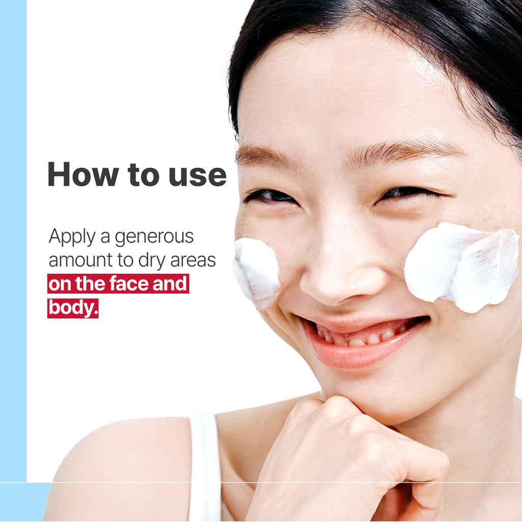 Illiyoon Ceramide Ato Concentrate Cream | Moisturizer for Dry & Sensitive Skin, 100hr Lasting Hydration
