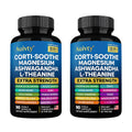 Auivty Cortisol Manager & Adrenal Support - Cortisol Reducer for Stress Relief, Calm & Sleep - 13-in-1 Adaptogen with Ashwagandha & Magnesium - 180 Capsules (2-Pack) Auivty Au supplements