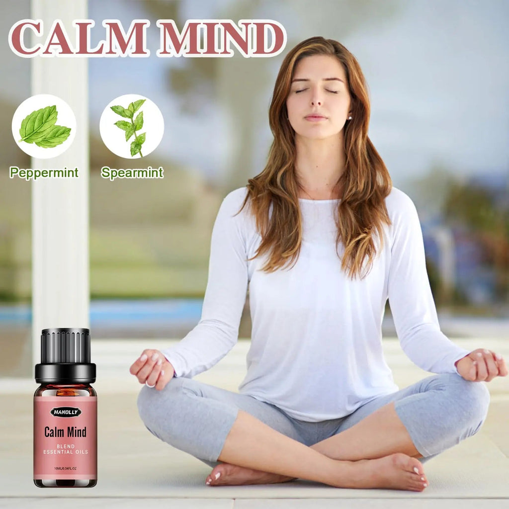 Essential Oils Blend Set, Fragrance Oil Aromatherapy Essential Oils Kit for Diffuser (6x10ML) Hanolly Au supplements