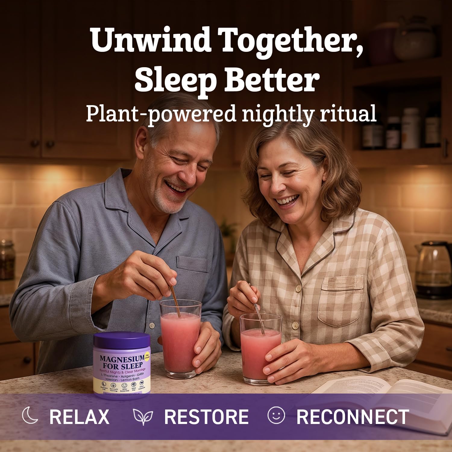 Magnesium Glycinate Powder for Sleep - Magnesium Sleep Aid Without Melatonin - Natural Sleep Drink Mix with GABA, L-Theanine, Apigenin, Valerian & Lemon Balm Dr. Matthew Au supplements