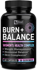 Zeal Naturals Weight Loss Support for Women + Daily Balance Vitamins (Iron, Vitamin D, Setria®, Folate) Premium Diet Support Pills for Women+ Multivitamin and Hormone Support Zeal Naturals Au supplements