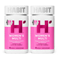 Habit Womens Multi Supplement 2 Pack (120 Capsules) - New Look, Supports General Health & Wellness, 23 Essential Vitamins and Minerals H' Habit Au supplements