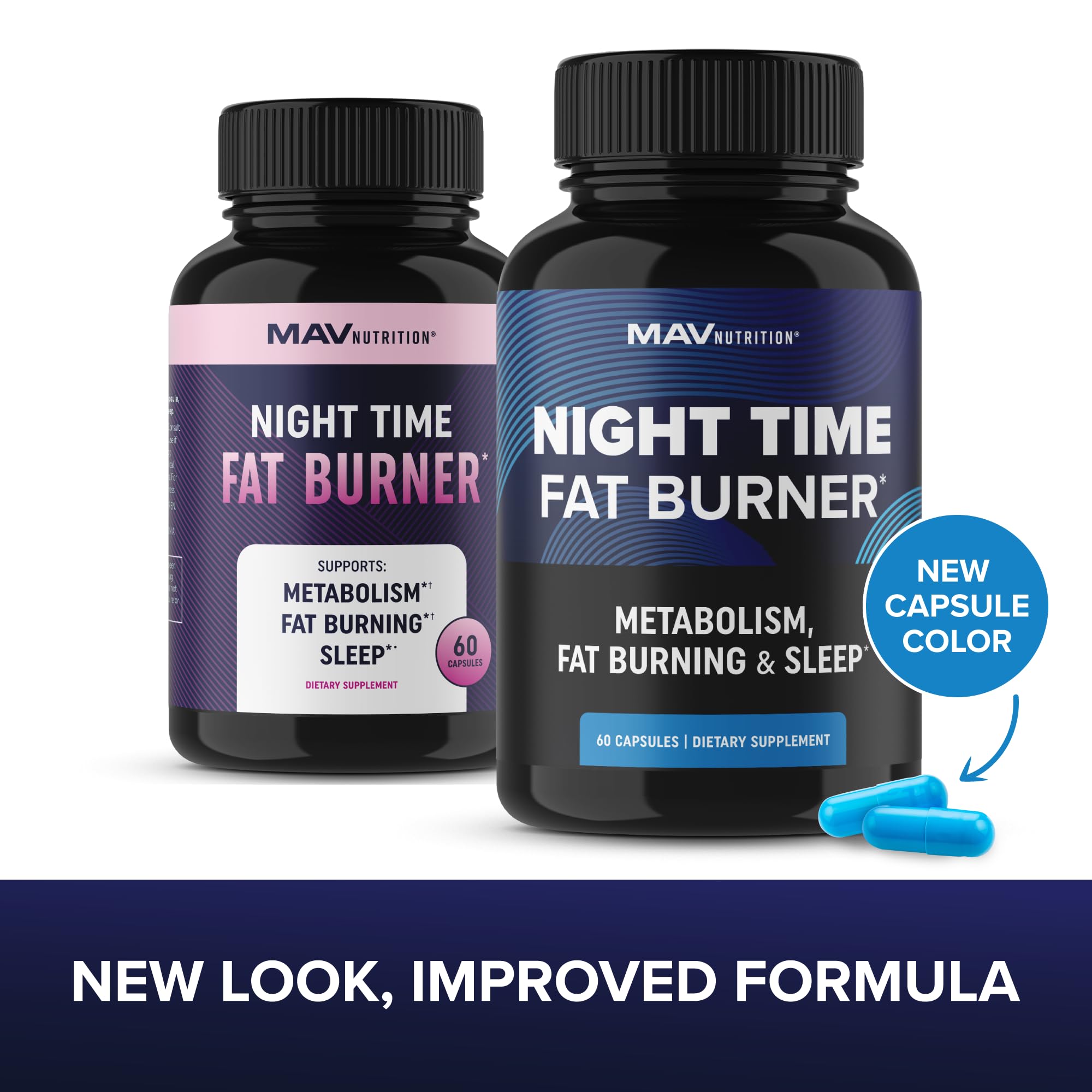 Night Time Fat Burner | Weight Loss Support for Women | Appetite Suppressant, Carb Block MAV NUTRITION Au supplements