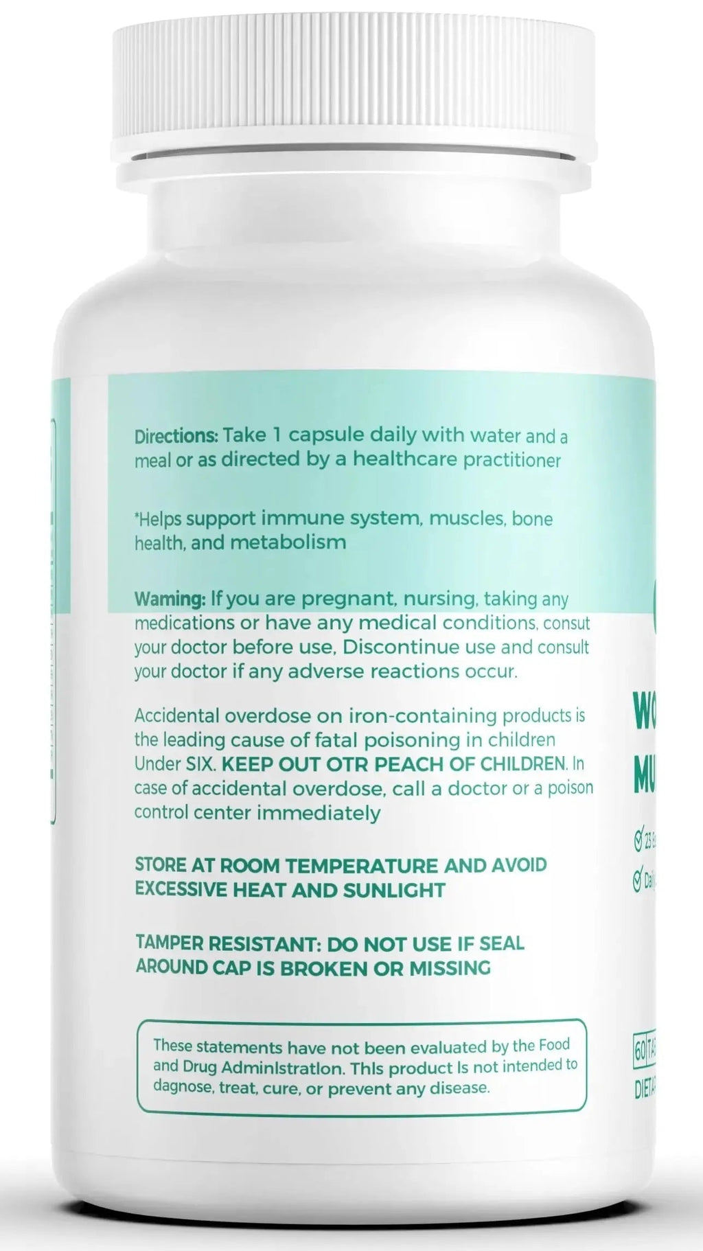 finelogy Womens Multivitamin - Essential Nutrients with Iron, Vitamins A, C, D3, K, B6 and B12 Supplements for Women’s Health, Energy Hair Skin & Nails finelogy Au supplements
