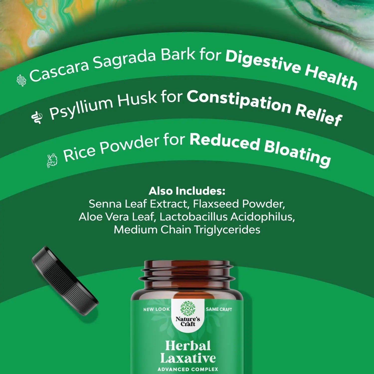 Herbal Laxative Capsules with Probiotics – Natural Laxative Pills to Cleanse Colon and Support Natures Craft Au supplements