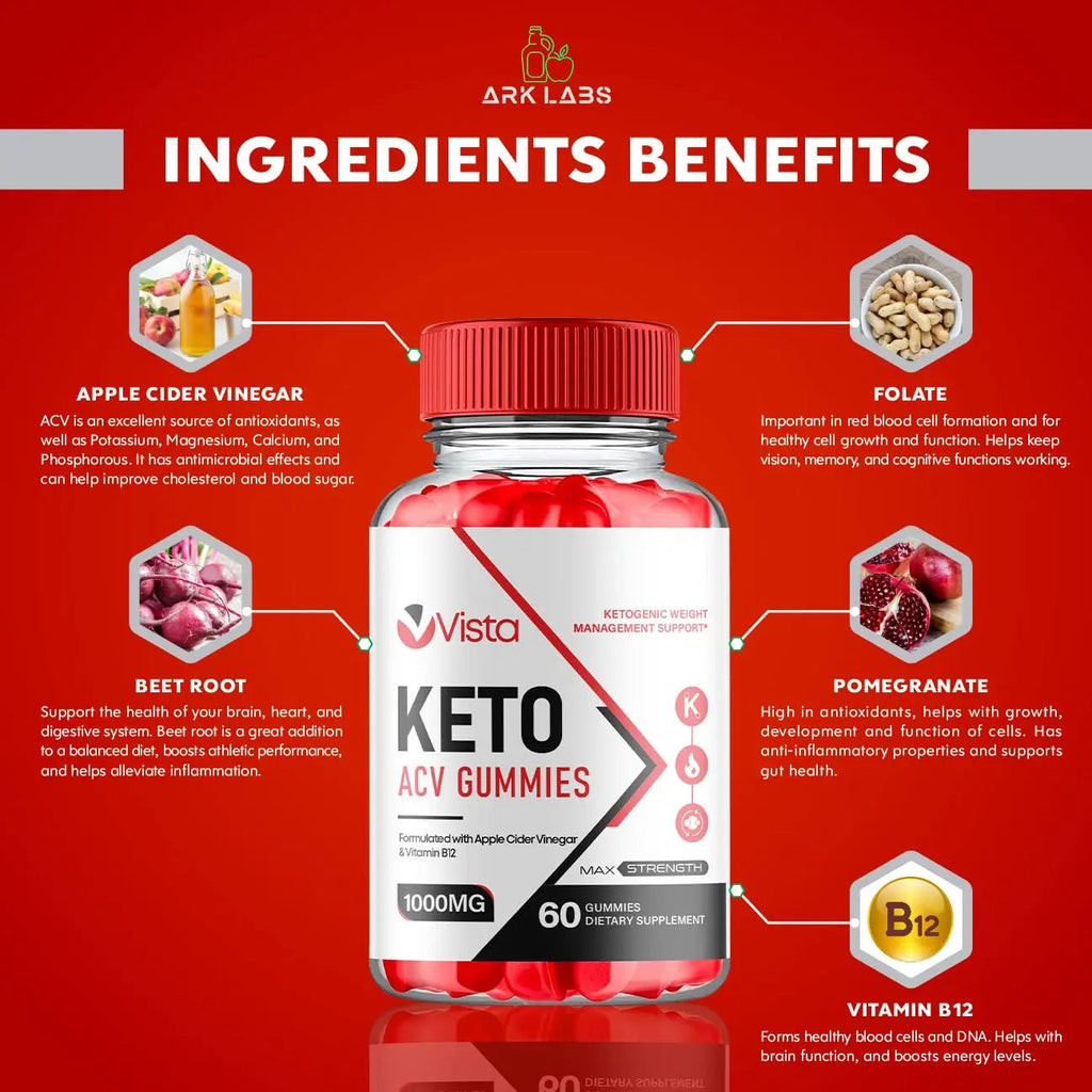 Vista Keto ACV Gummies, Vista Keto ACV Gummies Advanced Weight Loss 1000MG Ark Labs Au supplements