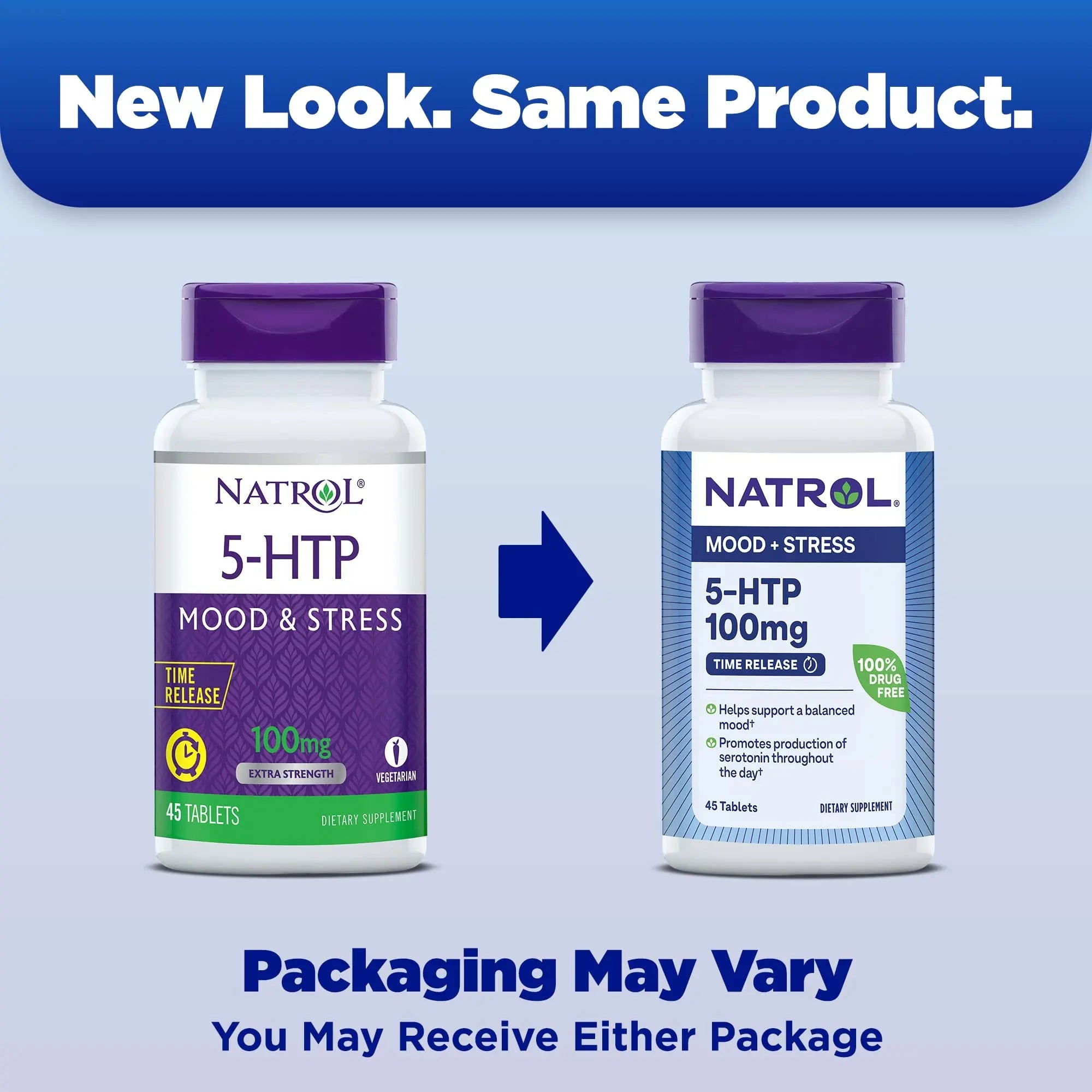 Natrol 5-HTP 100mg, Dietary Supplement Helps Support a Balanced Mood, 90 Time Natrol Au supplements