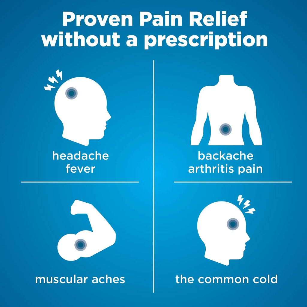 Amazon Basic Care Ibuprofen Tablets, Fever Reducer and Pain Relief from Body Aches Amazon Basic Care Au supplements