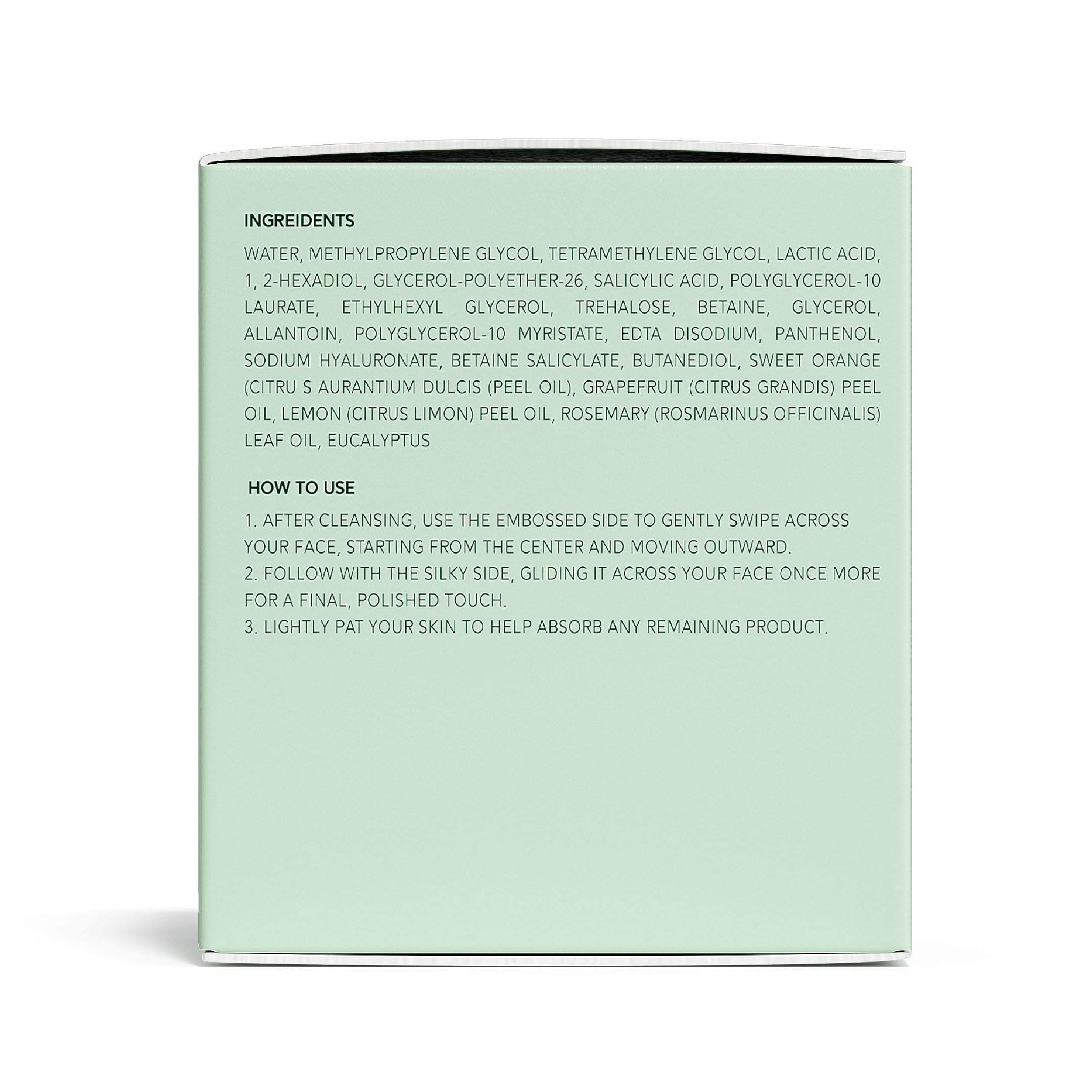 QUIA Toner Pads – AHA/BHA Dual-Action Exfoliate and Hydrate All in One – Soothing Formula for Sensitive Skin – Reduces Blackheads and Blemishes