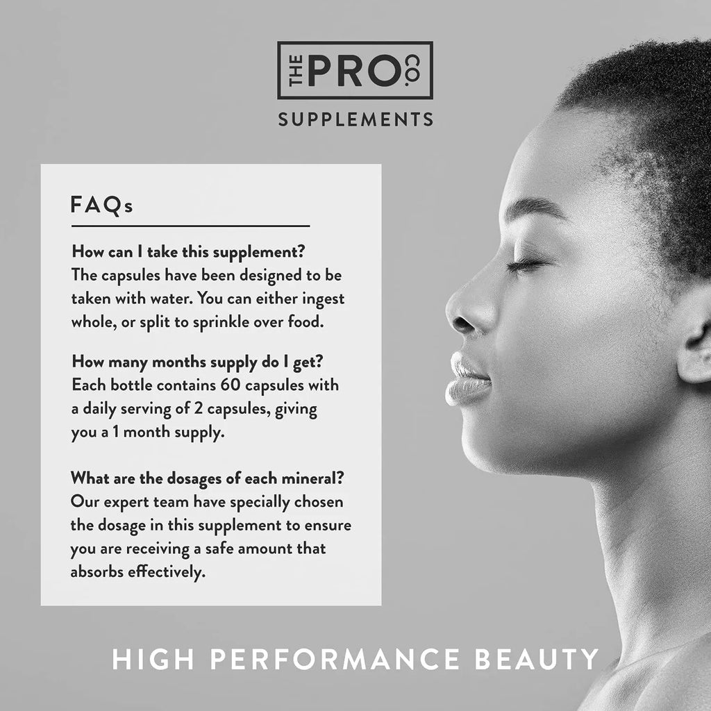 Premium Vegan Collagen Booster Supplement - Hair Skin & Nails Vitamins The Pro Co Au supplements