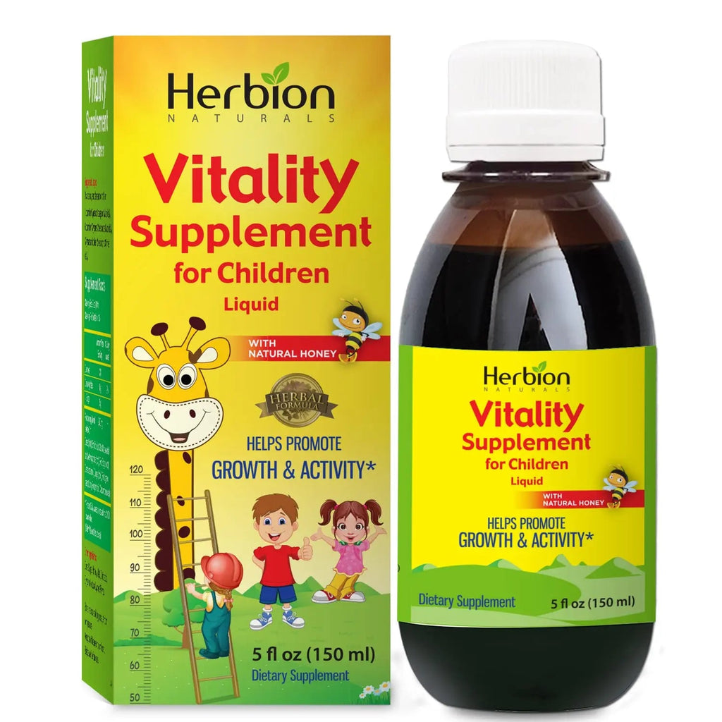 Herbion Naturals Vitality Supplement Syrup for Children, Promotes Growth and Appetite Herbion Naturals Au supplements