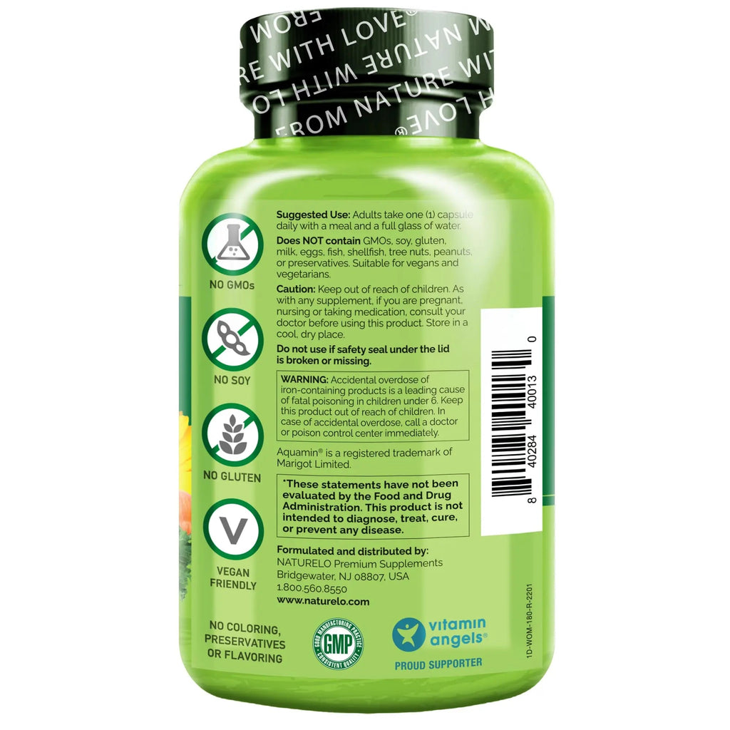 NATURELO One Daily Multivitamin for Women - Energy Support - Whole Food Supplement NATURELO Au supplements