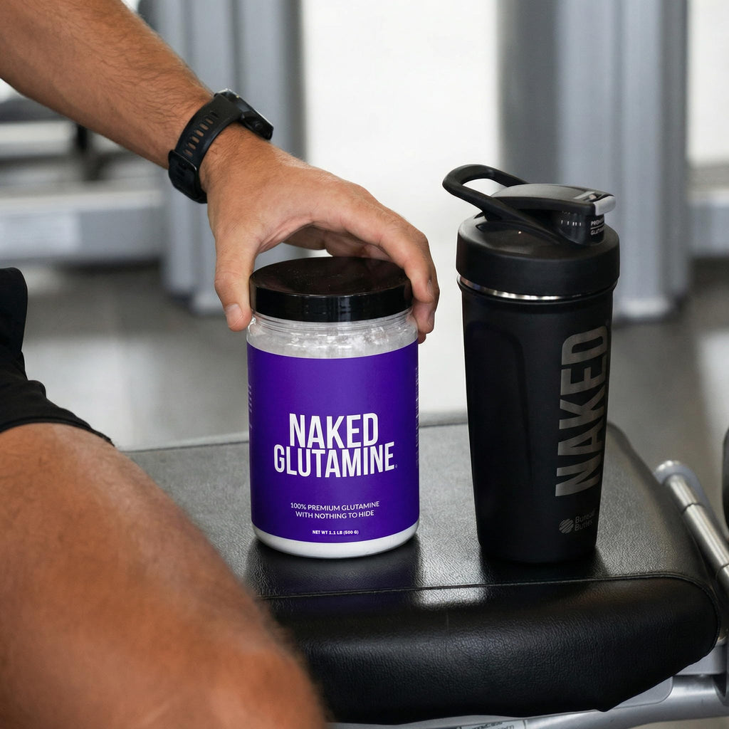 Pure L-Glutamine Made in The USA - 100 Servings - 500g, 1.1lb Bulk, Vegan, Non-GMO, Gluten and Soy Free. Minimize Muscle Breakdown & Improve Protein Synthesis. No Additives