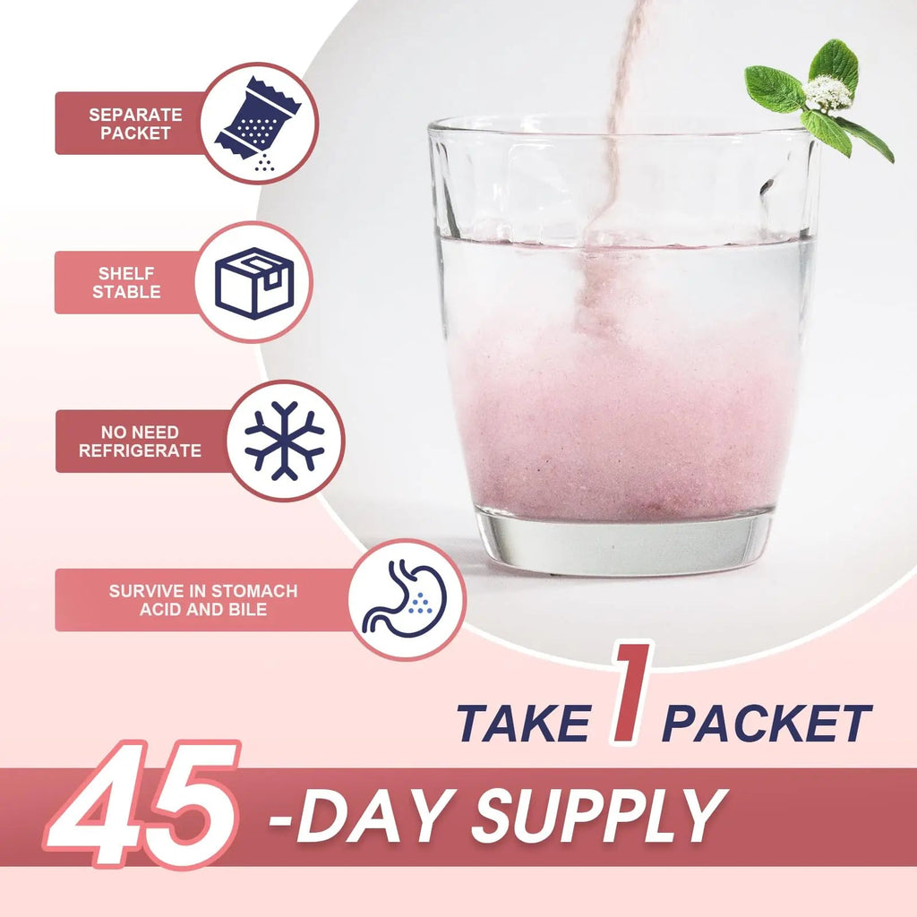 Probiotics-for-Women Prebiotics-and-Probiotics-Powder, 100-Billion-CFUs 45-Day-Supply NATURE TARGET Au supplements