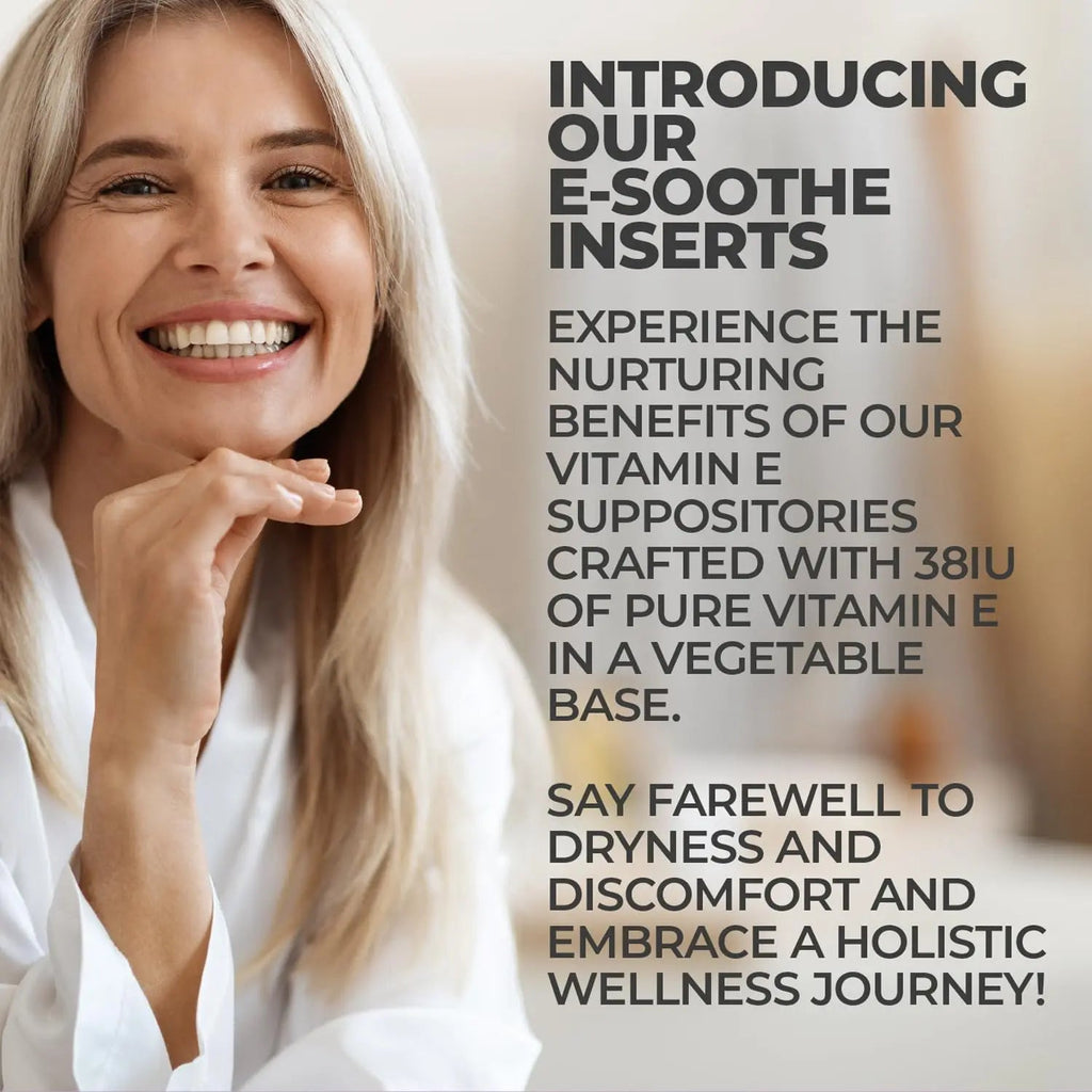 NewLife Naturals Vitamin E Suppositories 38IU - Vaginal Dryness Irritation Menopause Atrophy Relief NewLife Naturals Au supplements