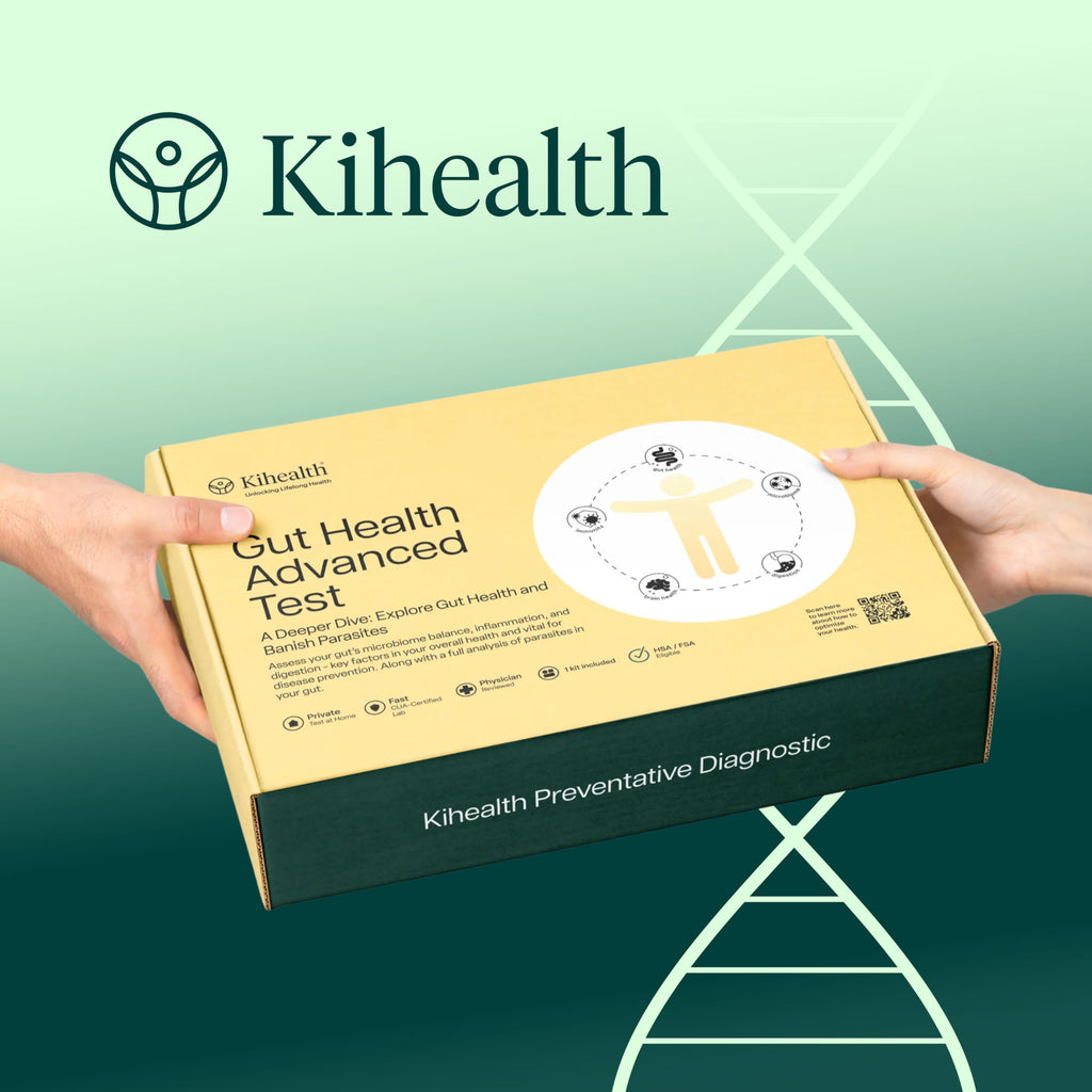 KiHealth – Gut Health Advanced Test – Comprehensive Stool Test for Microbiome, Digestion, & Inflammation – at-Home Kit Kihealth Au supplements