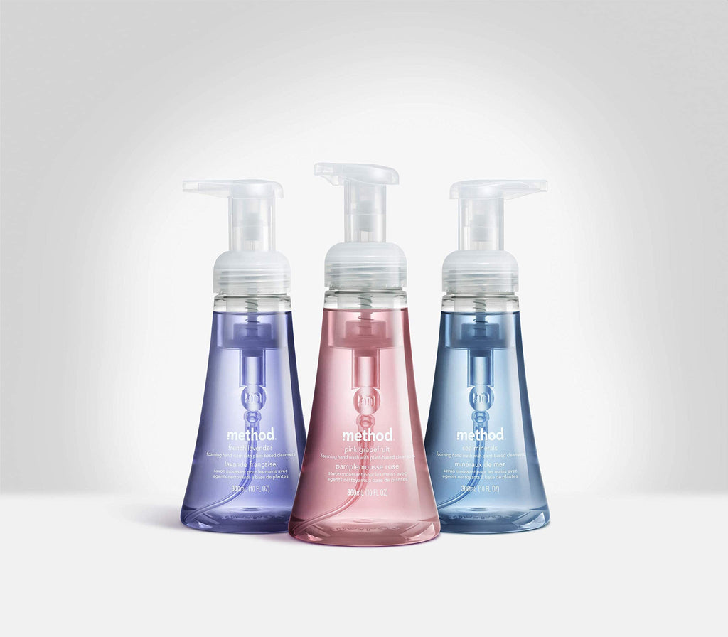 Method Foaming Hand Soap, Waterfall, Paraben and Phthalate Free, 10 Fl Oz (Pack of 1)