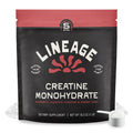 Lineage Provisions Micronized Creatine Monohydrate with Sea Salt - Micronized Creatine Powder for Training & Performance