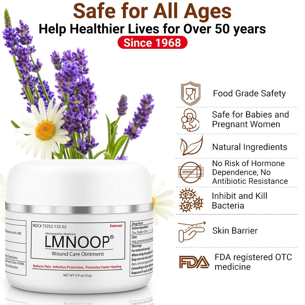 LMNOOP® Bed Sore Cream, Maximum Strength Wound Care Ointment for Infection Protection & Skin Repair LMNOOP Au supplements