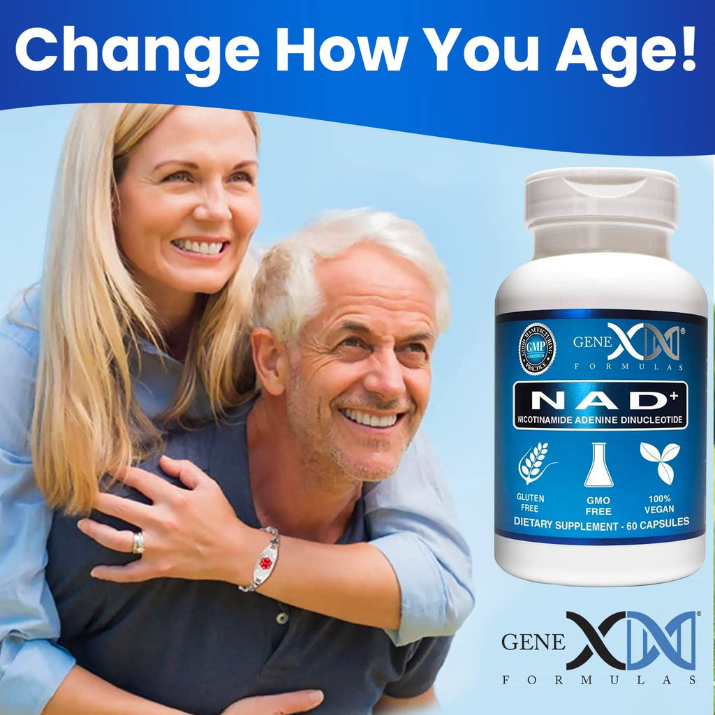 Genex Formulas NAD+ 250mg Serving 60 Capsules Nicotinamide Adenine Dinucleotide (Actual NAD+ Not a Precursor) (1) Genex Formulas Au supplements