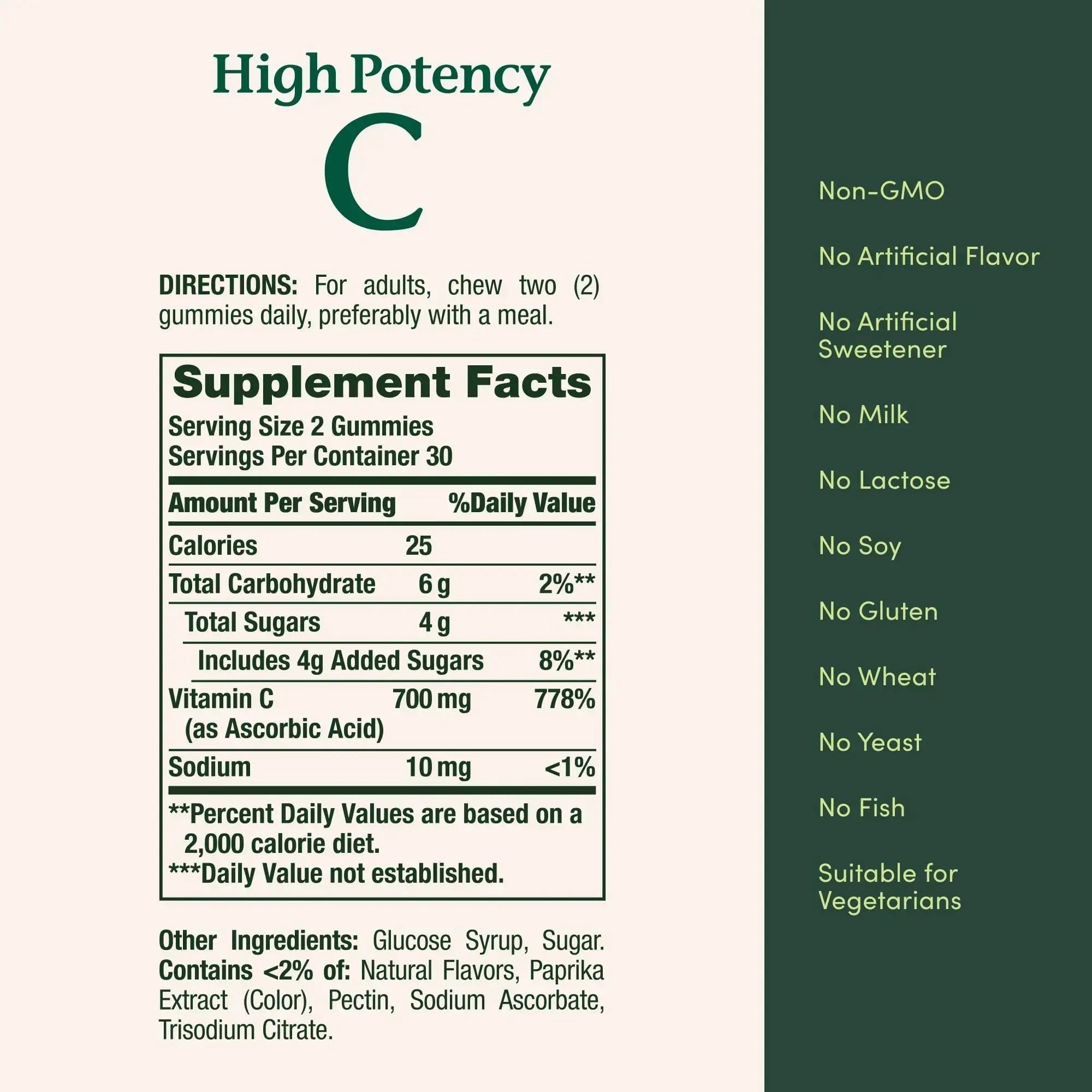 Nature’s Bounty Vitamin C Gummies 700mg, High Potency Vitamin C Chewable Gummies for Adults, Immune Support Supplement Nature's Bounty Au supplements