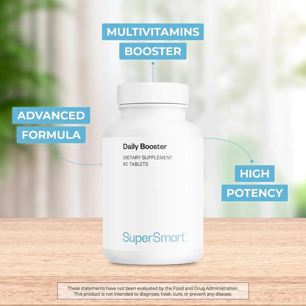 Supersmart Daily Booster (Advanced Formula) - with PQQ, OPCs, Quercetin, Acetyl L-Carnitine, R-Lipoic Acid - Boost for Multivitamin Supplement Supersmart Au supplements