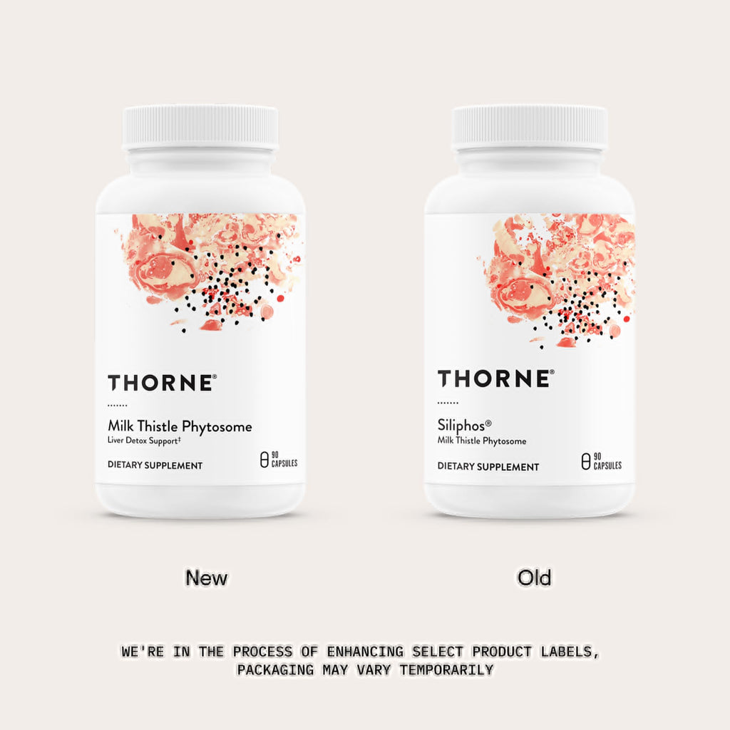 THORNE - Milk Thistle Phytosome (Formerly Siliphos) - Botanical Extract Complex for Antioxidant and Liver Support* - Third-Party Certified