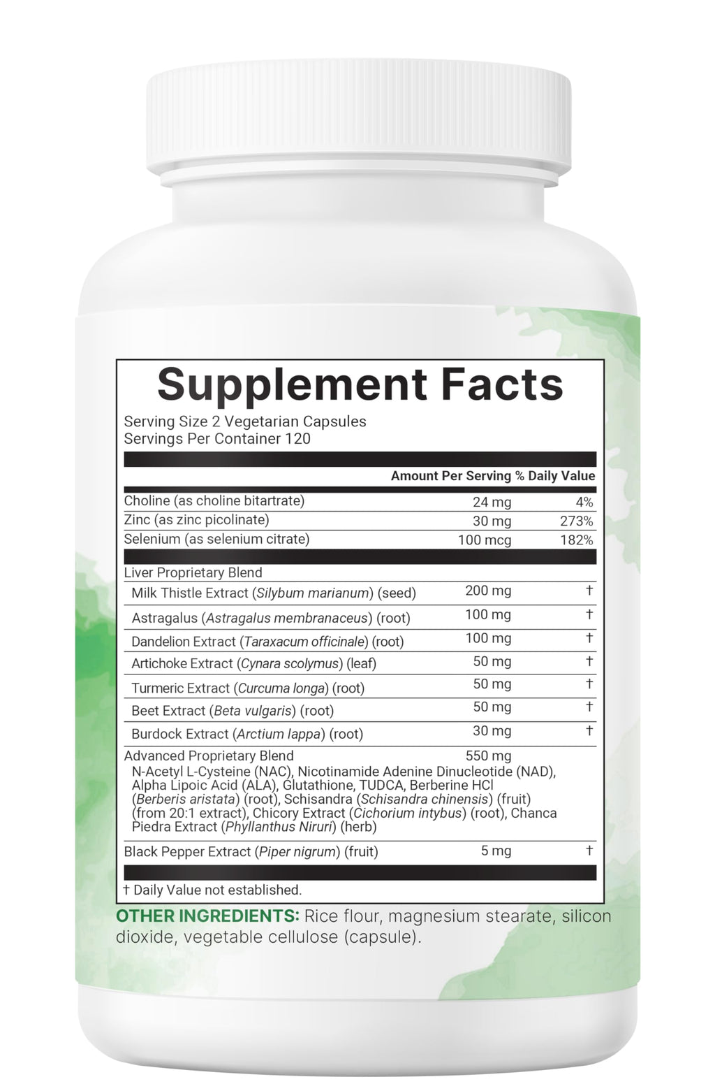 Liver Advanced+, 240 Veggie Capsules | 20-in-1 Complex with Milk Thistle, Dandelion, NAD, NAC, ALA, TUDCA, Glutathione, Artichoke, Turmeric,