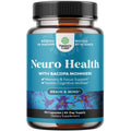 Nootropic Brain Supplement for Memory and Focus Support - Vitamins for Mental Support & Clarity with Bacopa Monnieri, VIT A, B6, Riboflavin, Niacin