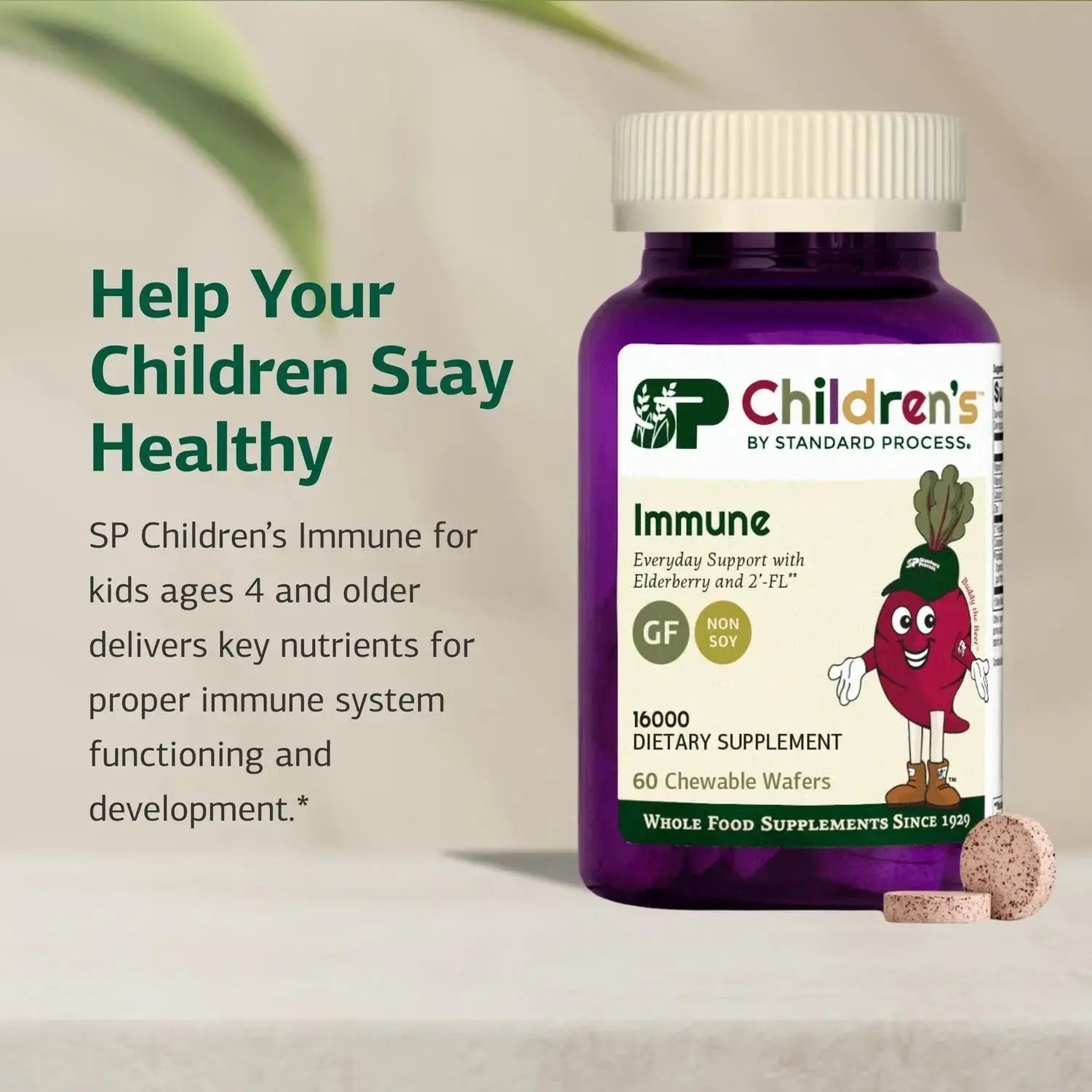 Standard Process Inc. Children's Immune - 60 Wafers Standard Process Inc. Au supplements