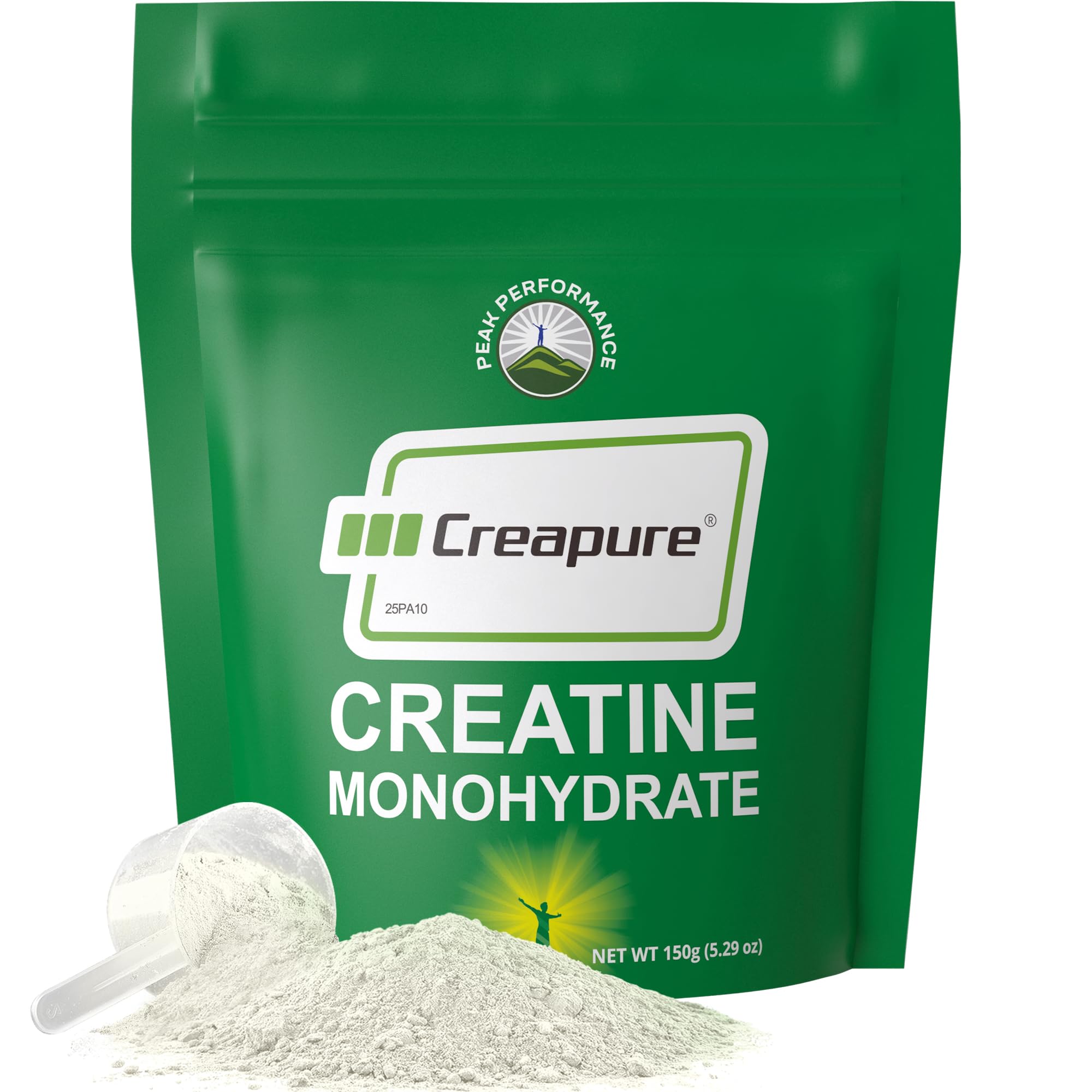 Creapure Creatine Monohydrate Powder. Ultra High Purity German Made Creatine with Nothing Else Added at All. Pure and Unflavored for Men & Women.