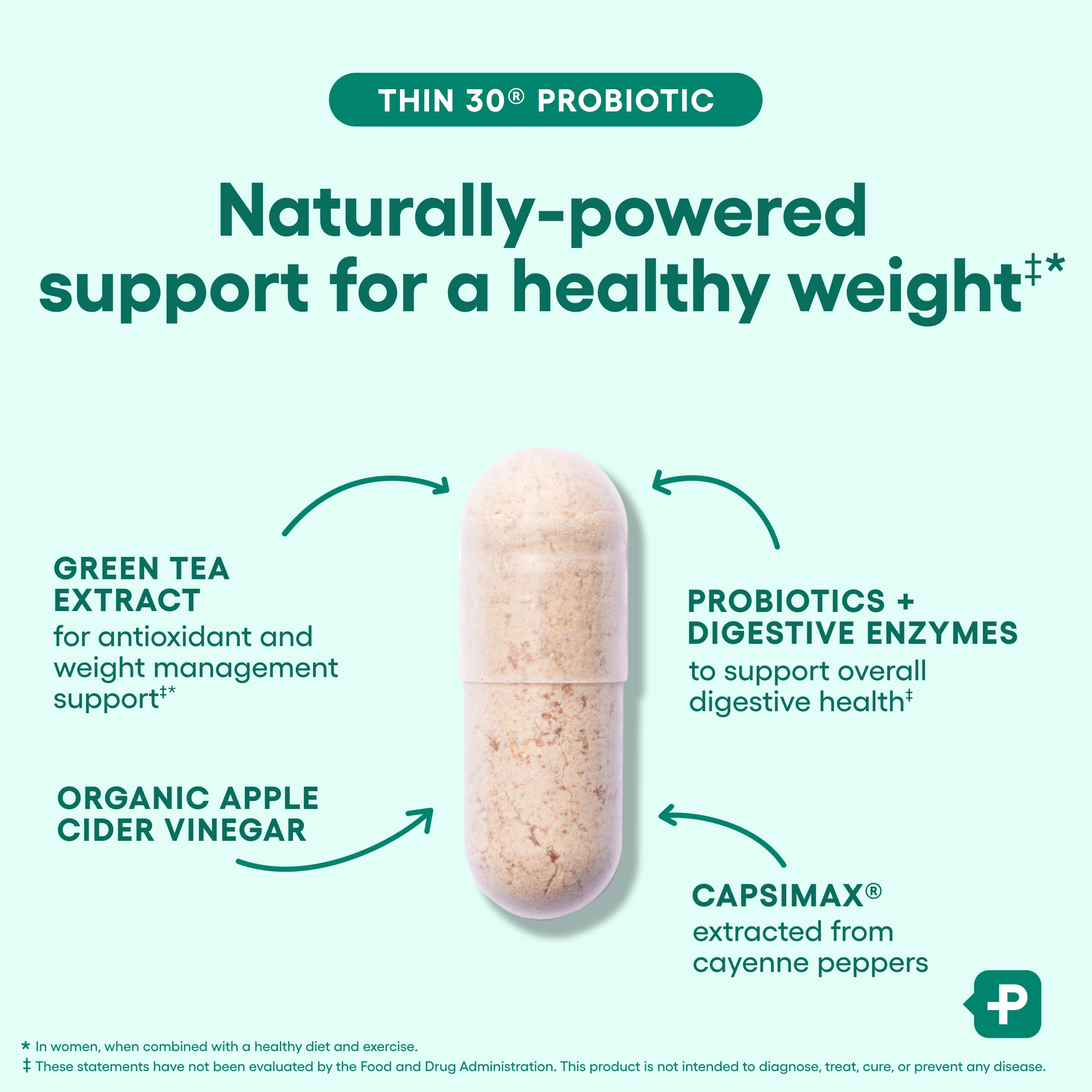 Physician's CHOICE Probiotics & Bloating - 6 Probiotic Strains - Prebiotics - Key ingredient Cayenne - Supports Gut Health