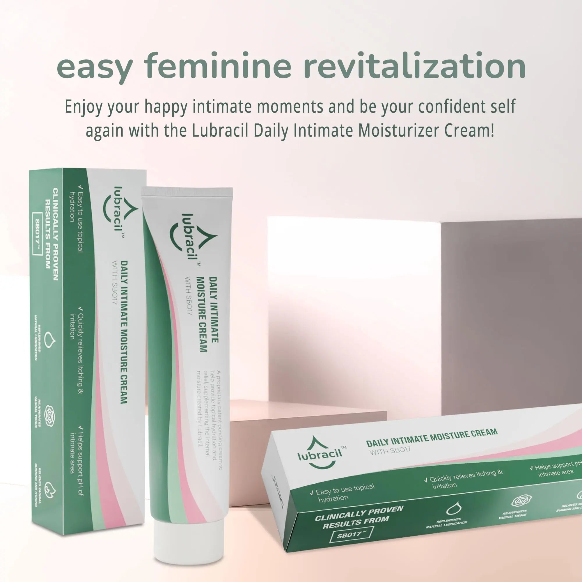 Lubracil - Topical Vulva Cream - Daily Care Moisturizer Helping with Vaginal Dryness, Burning Lubracil Au supplements