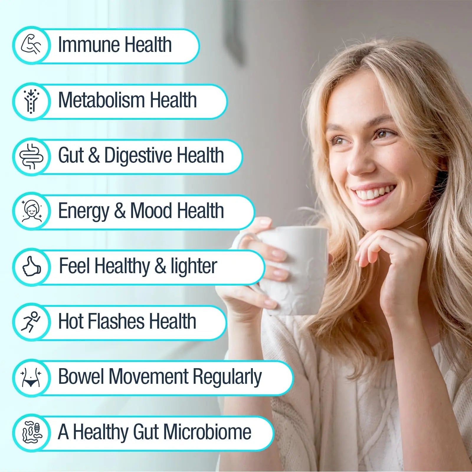 Dmeisy 120 Billion CFU Probiotic - Menopause Support Probiotics for Women, Natural Menopause Dmeisy Au supplements