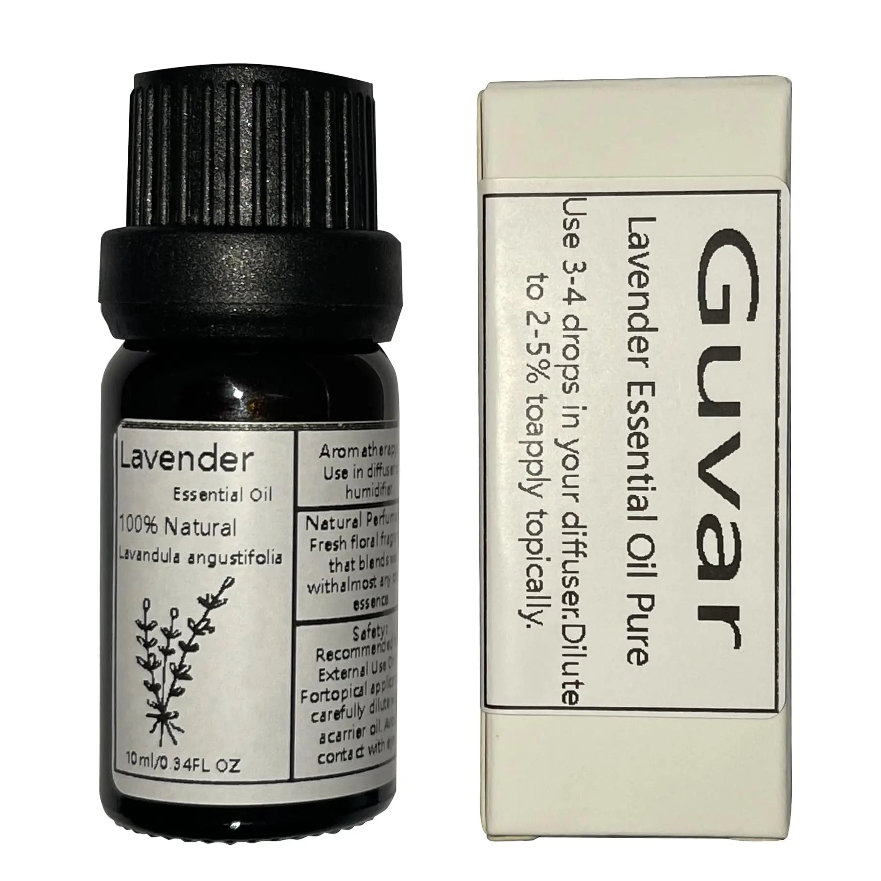 Guvar Lavender Essential Oil Pure for Diffuser for Aromatherapy and Home 100% Pure Natural Extraction Guvar Au supplements