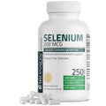 Bronson Selenium 200 mcg – Yeast Free Chelated Amino Acid Complex - Essential Trace Mineral with Superior Absorption Bronson Au supplements