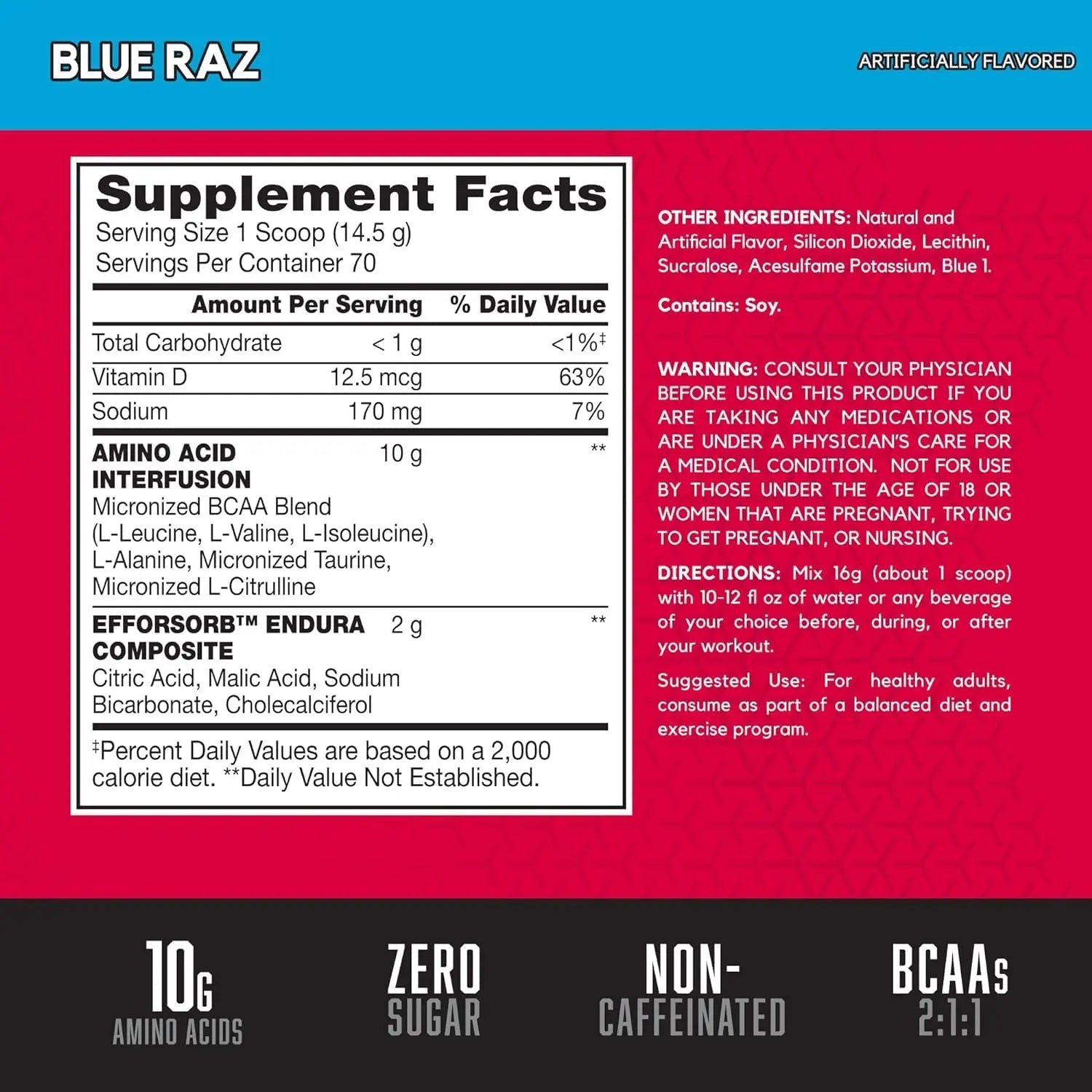 BSN Amino X Muscle Recovery & Endurance Powder with BCAAs, Intra Workout Support BSN Au supplements