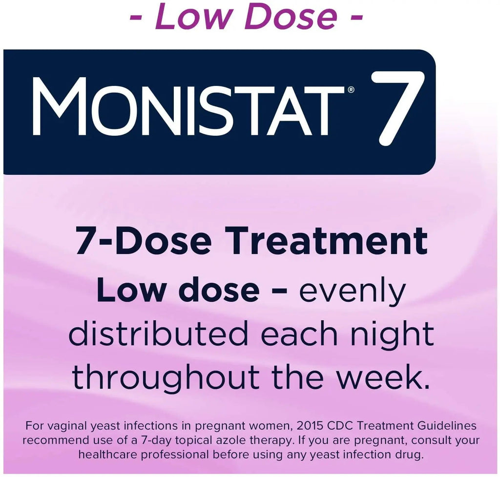 MONISTAT 7-Dose Infection Treatment, 7 Disposable Applicators & 1 Cream Tube (Pack of 1) Monistat Au supplements