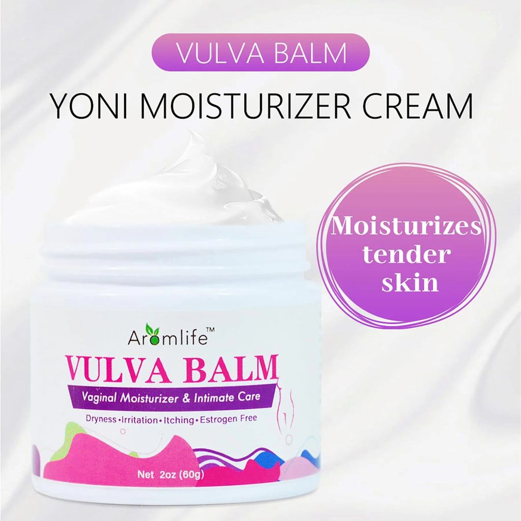 Aromlife Vulva Moisture Balm Cream, for Female Dryness Cure and Support Itching Irritation, Aromlife Au supplements